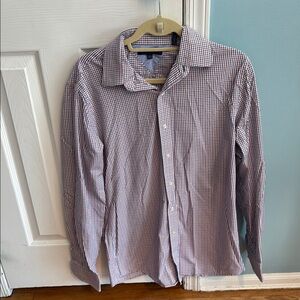 Tommy Hilfiger Red and White Gingham Shirt